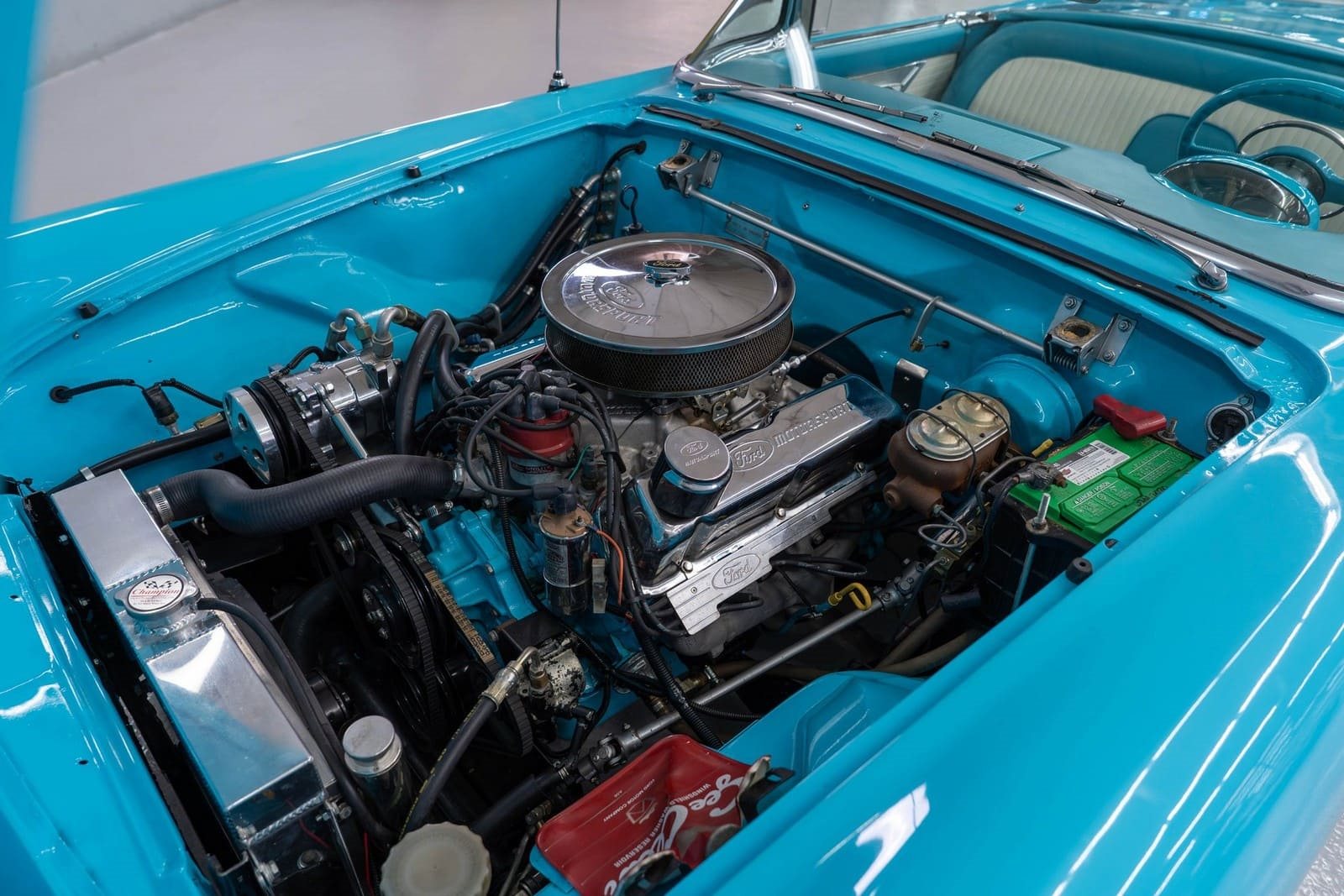 1956 - FORD THUNDERBIRD TURQUOISE, foto 36