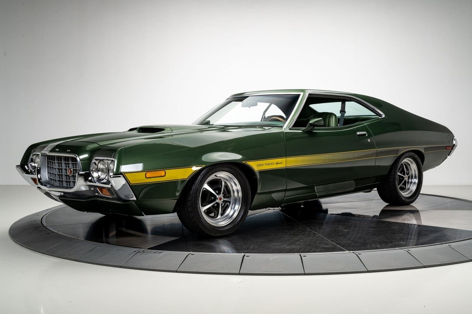 1972 - FORD GRAN TORINO SPORT GREEN, foto 1
