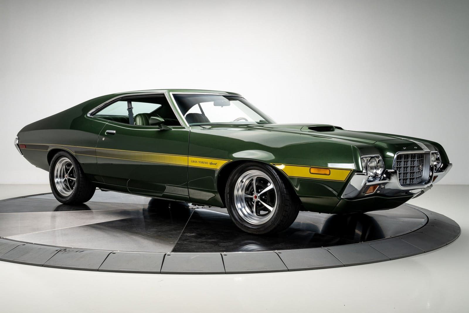 1972 - FORD GRAN TORINO SPORT GREEN, foto 4