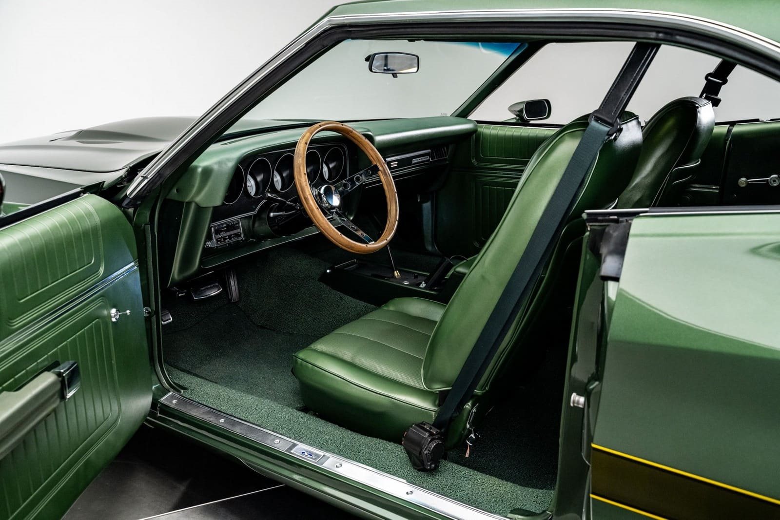 1972 - FORD GRAN TORINO SPORT GREEN, foto 36