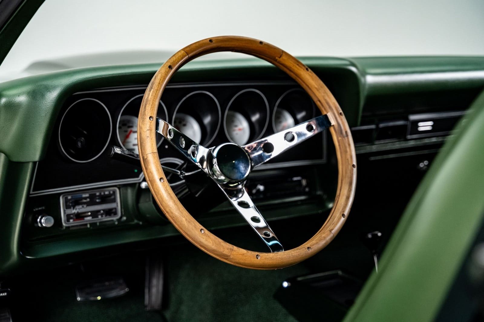 1972 - FORD GRAN TORINO SPORT GREEN, foto 38