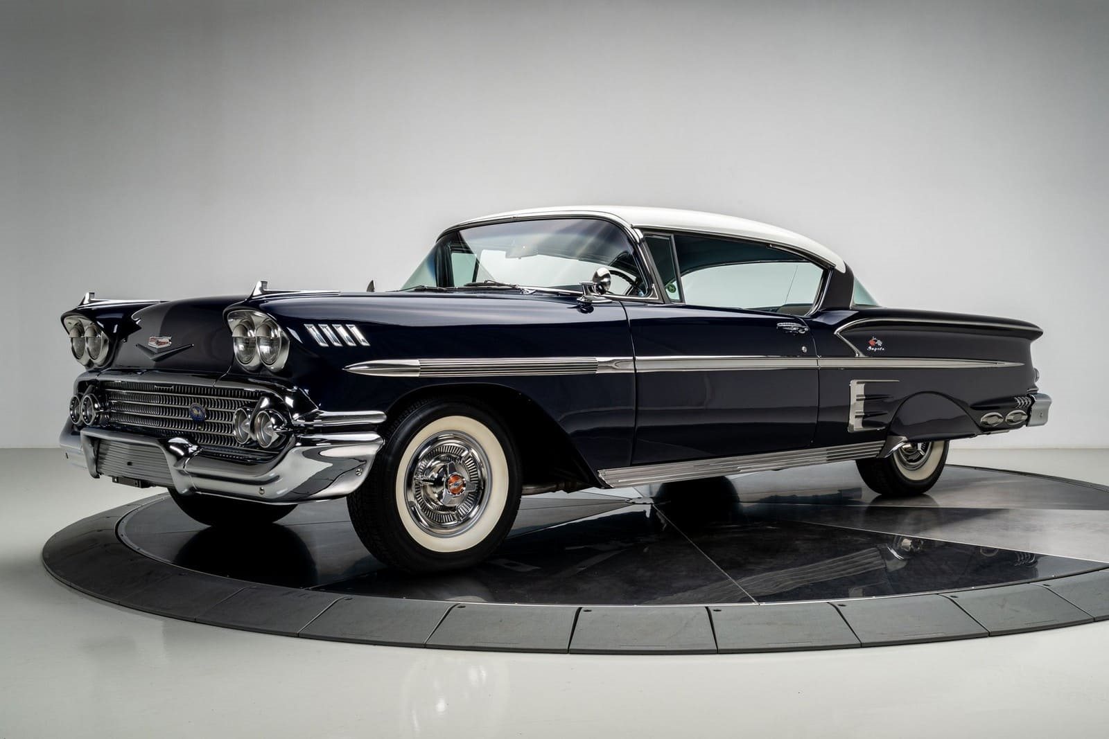 1958 - CHEVROLET IMPALA DAYTONA BLUE, foto 1