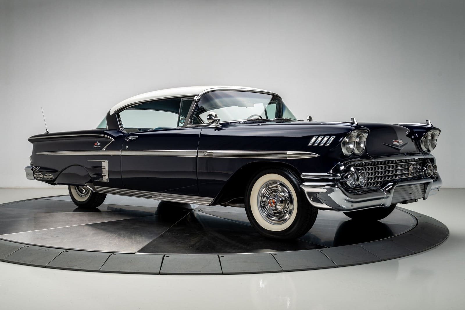 1958 - CHEVROLET IMPALA DAYTONA BLUE, foto 4