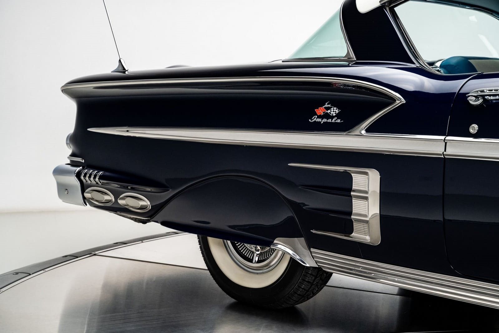 1958 - CHEVROLET IMPALA DAYTONA BLUE, foto 34