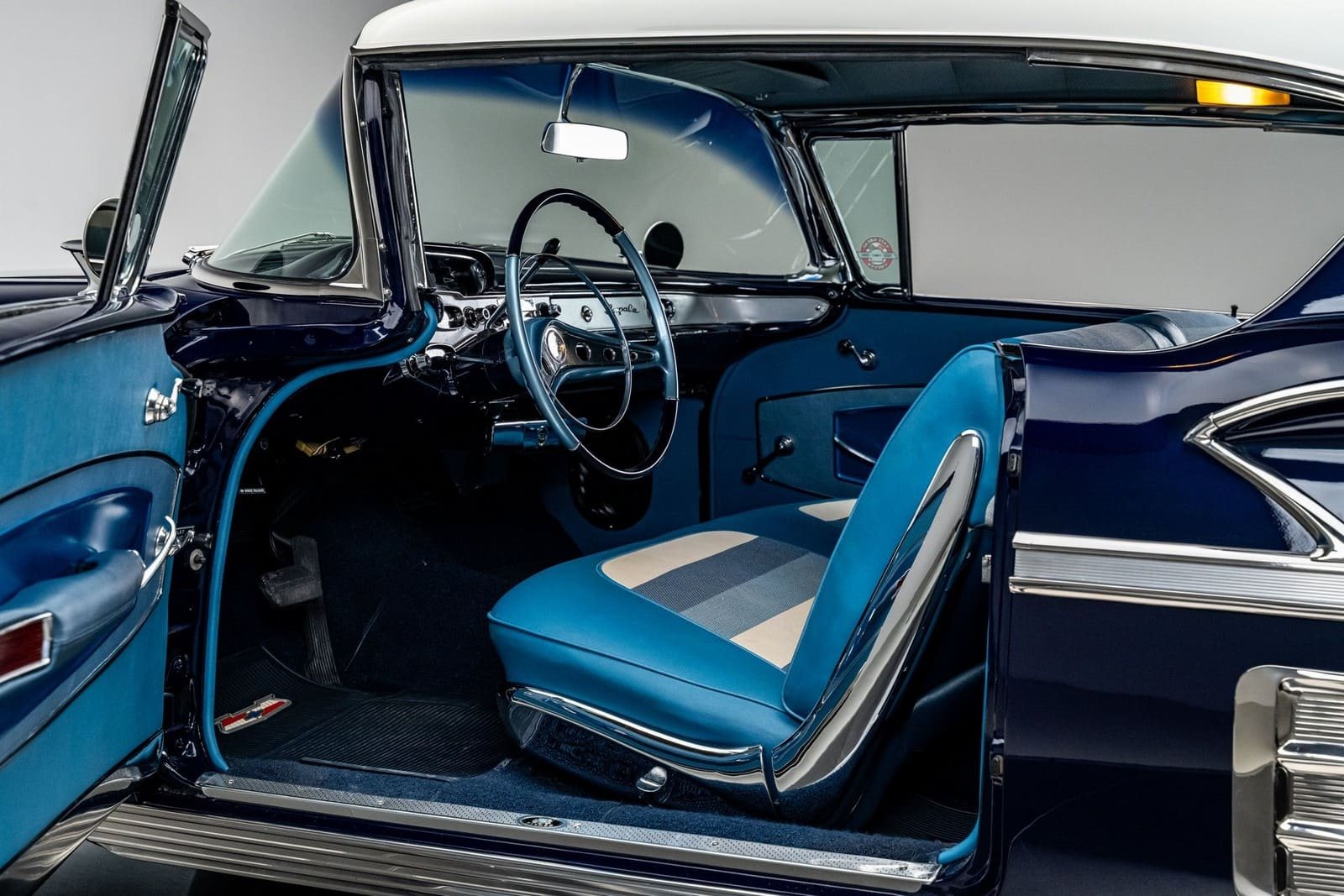 1958 - CHEVROLET IMPALA DAYTONA BLUE, foto 54