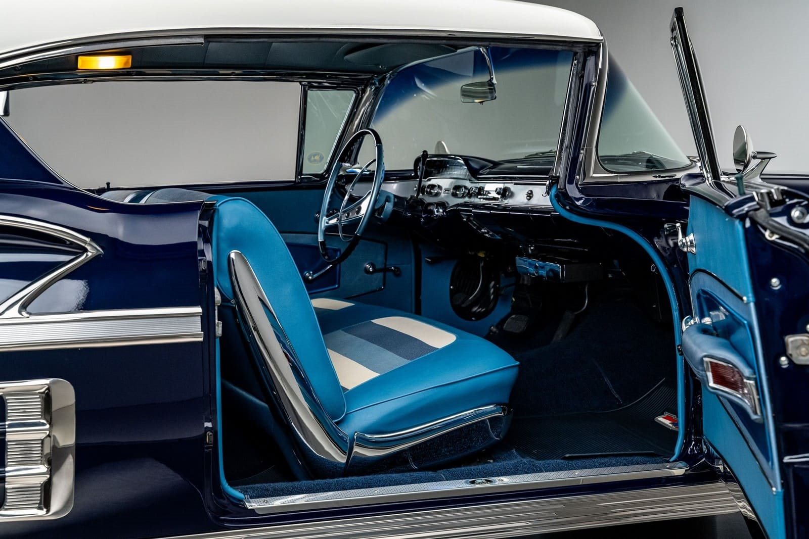1958 - CHEVROLET IMPALA DAYTONA BLUE, foto 80