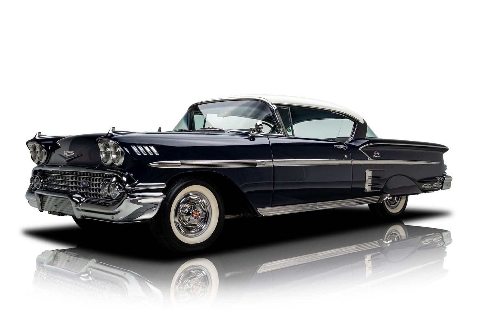 1958 - CHEVROLET IMPALA DAYTONA BLUE, foto 82