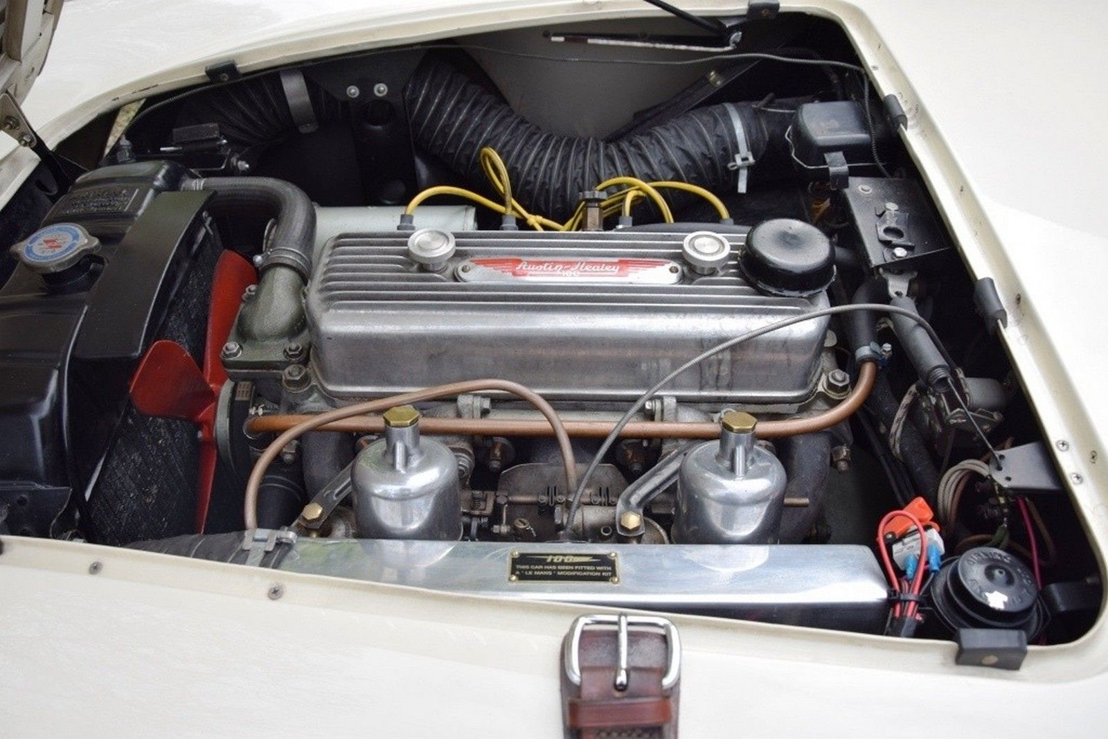 1956 - AUSTIN-HEALEY 100/M LE MANS ENGLISH WHITE, foto 21