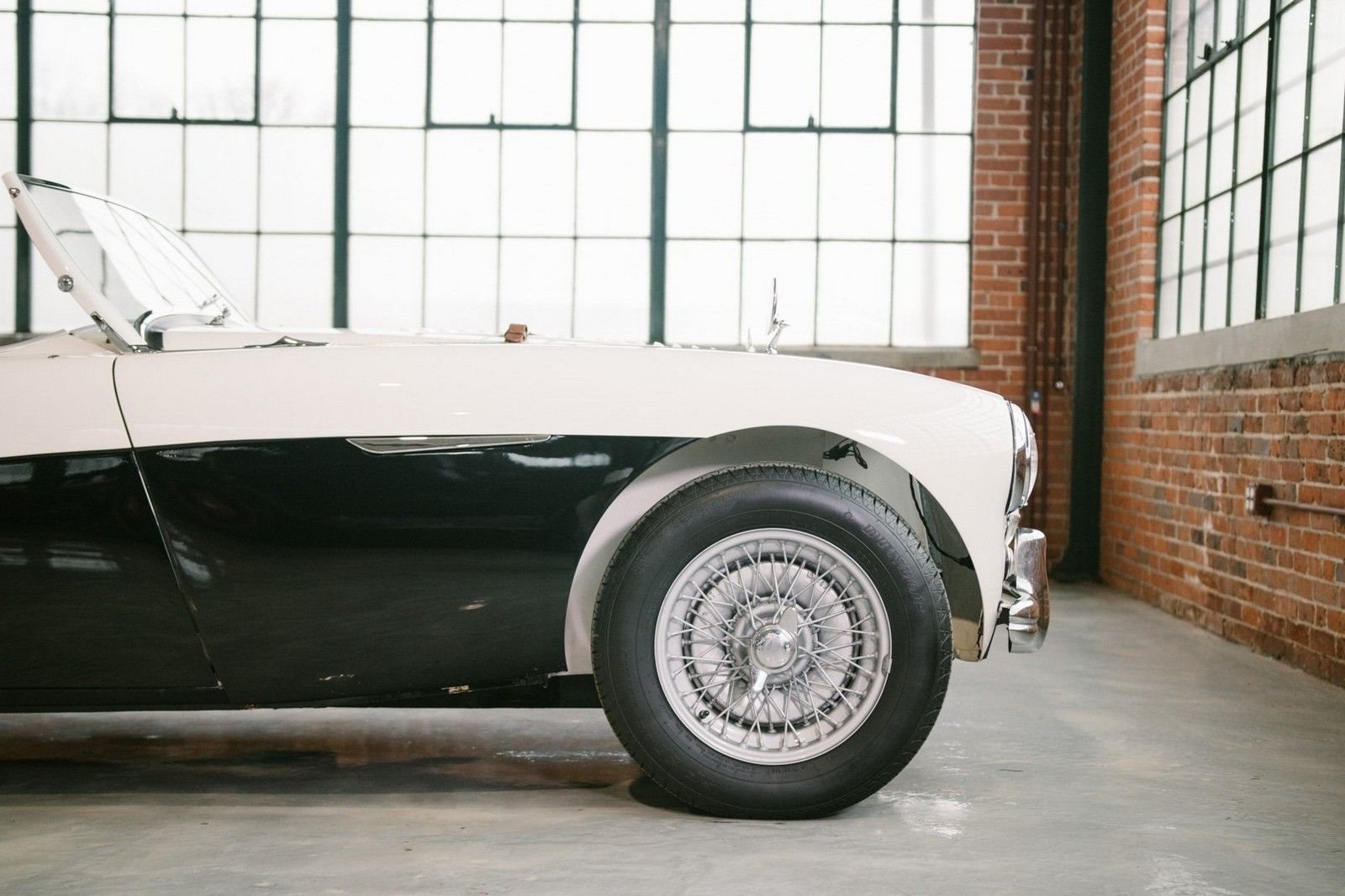 1956 - AUSTIN-HEALEY 100/M LE MANS ENGLISH WHITE-BLACK, foto 5