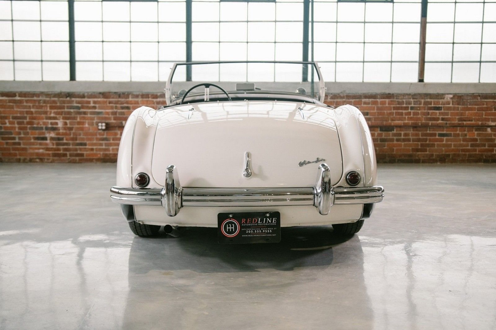 1956 - AUSTIN-HEALEY 100/M LE MANS ENGLISH WHITE-BLACK, foto 7