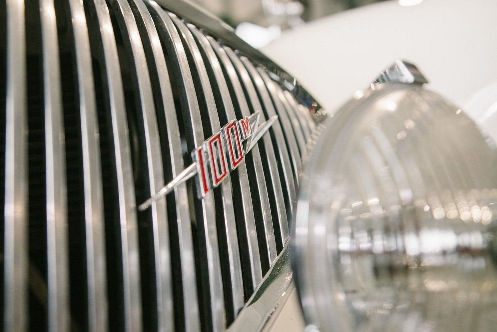 1956 - AUSTIN-HEALEY 100/M LE MANS ENGLISH WHITE-BLACK, foto 14