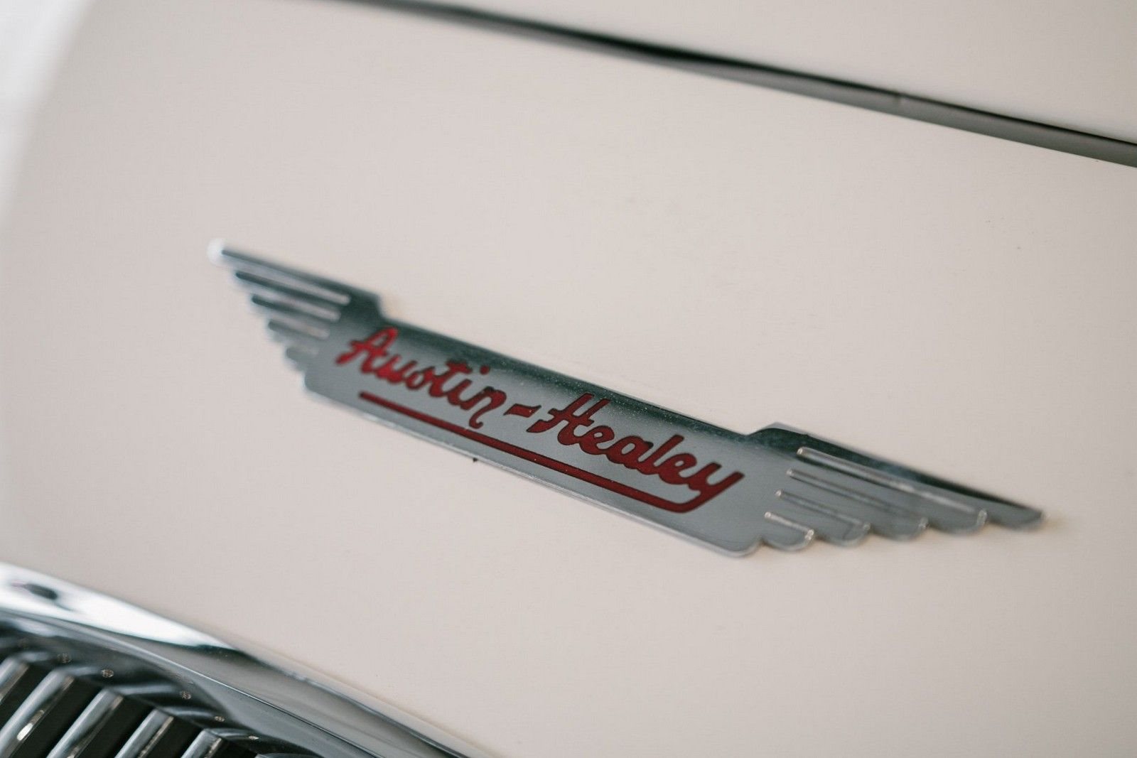 1956 - AUSTIN-HEALEY 100/M LE MANS ENGLISH WHITE-BLACK, foto 15