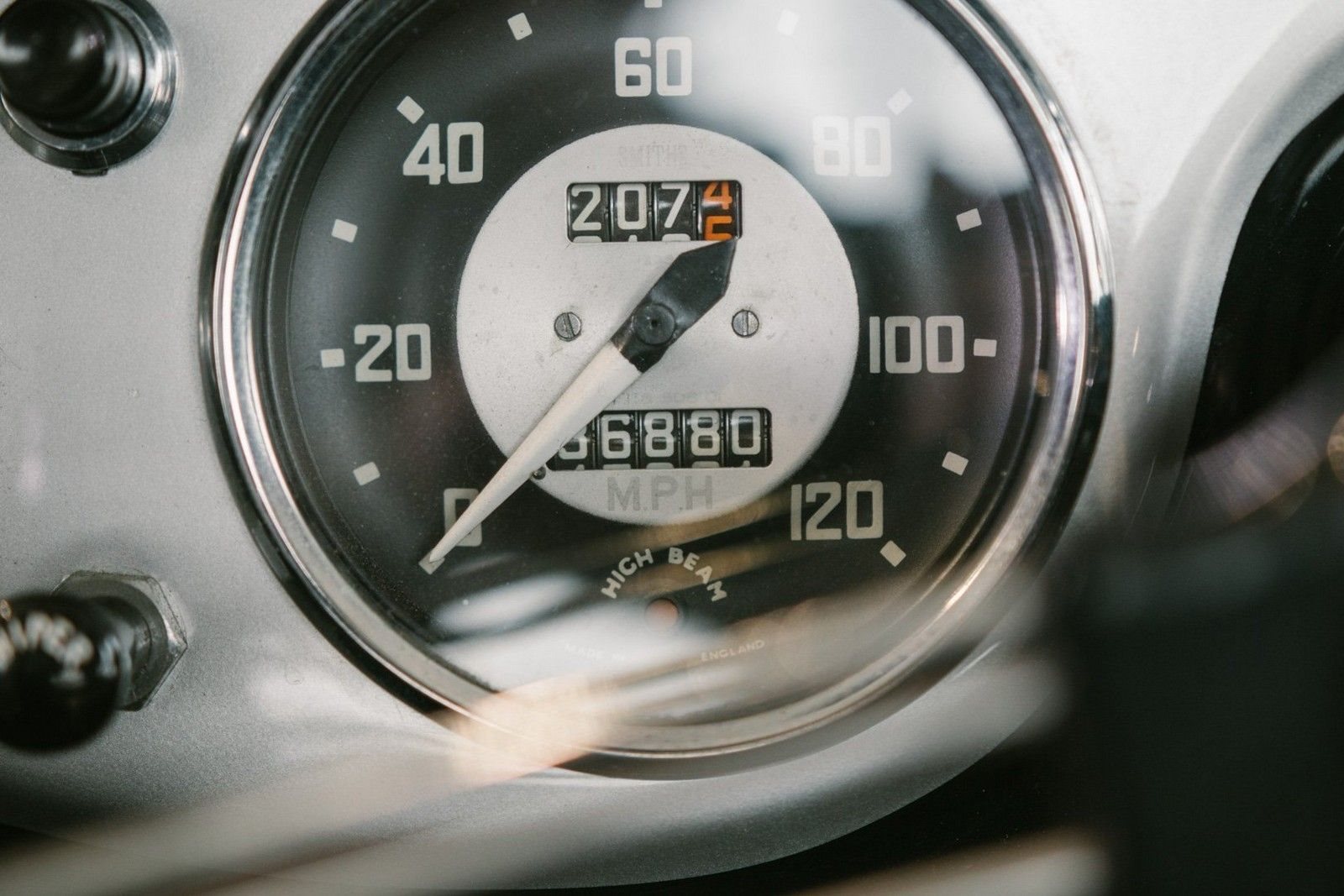 1956 - AUSTIN-HEALEY 100/M LE MANS ENGLISH WHITE-BLACK, foto 20