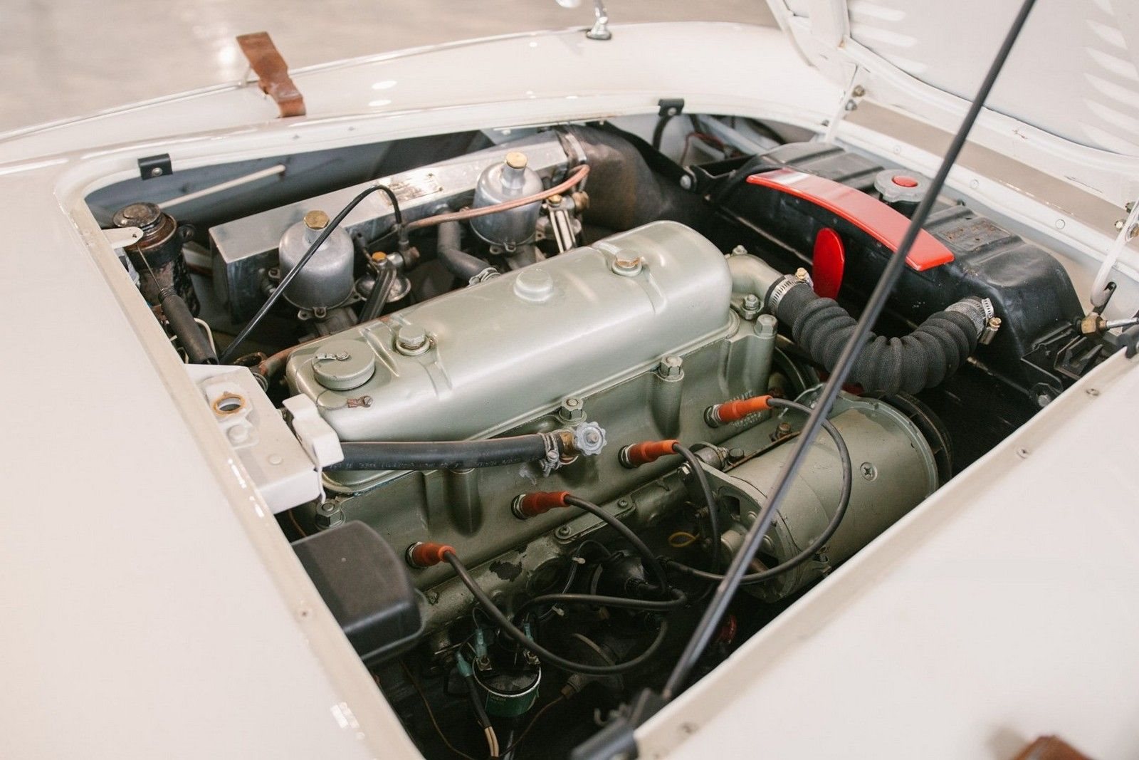 1956 - AUSTIN-HEALEY 100/M LE MANS ENGLISH WHITE-BLACK, foto 28
