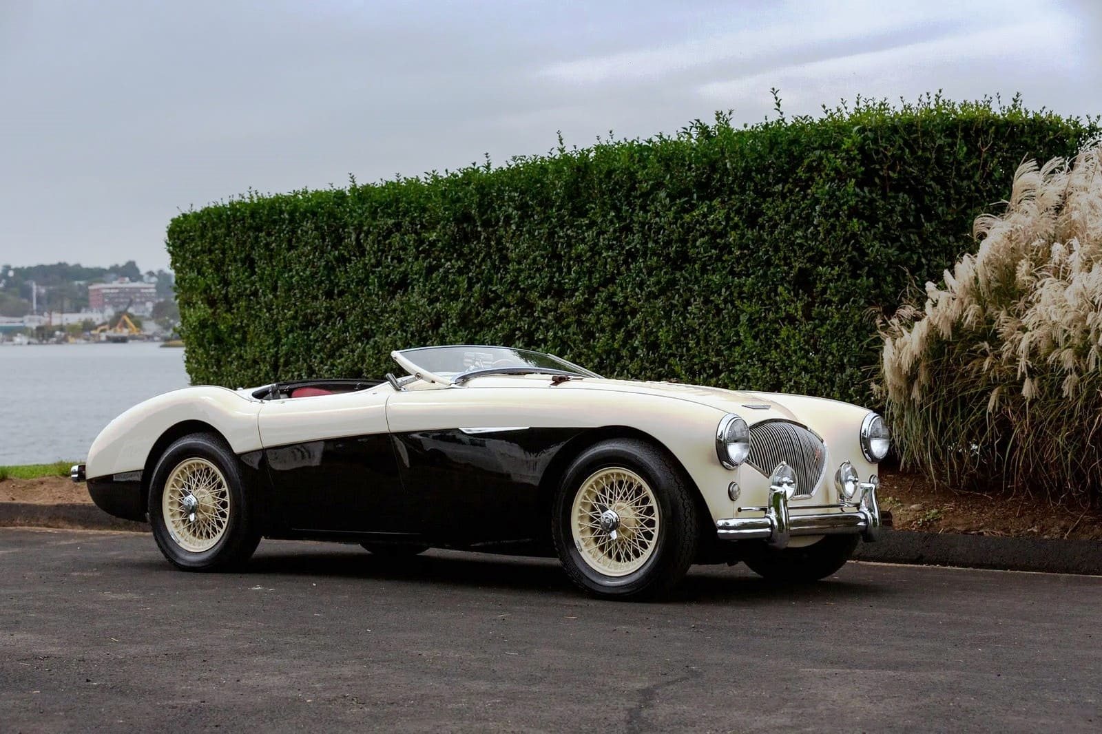 1956 - AUSTIN-HEALEY 100/M LE MANS ENGLISH WHITE-BLACK, foto 31