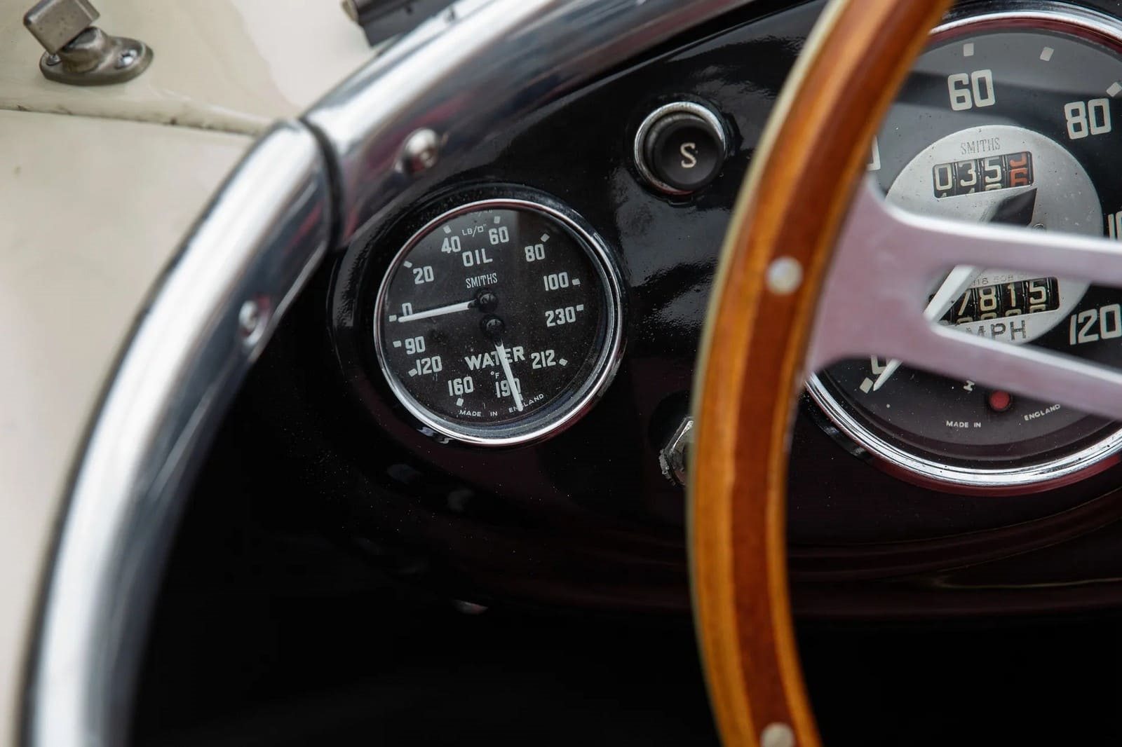 1956 - AUSTIN-HEALEY 100/M LE MANS ENGLISH WHITE-BLACK, foto 48