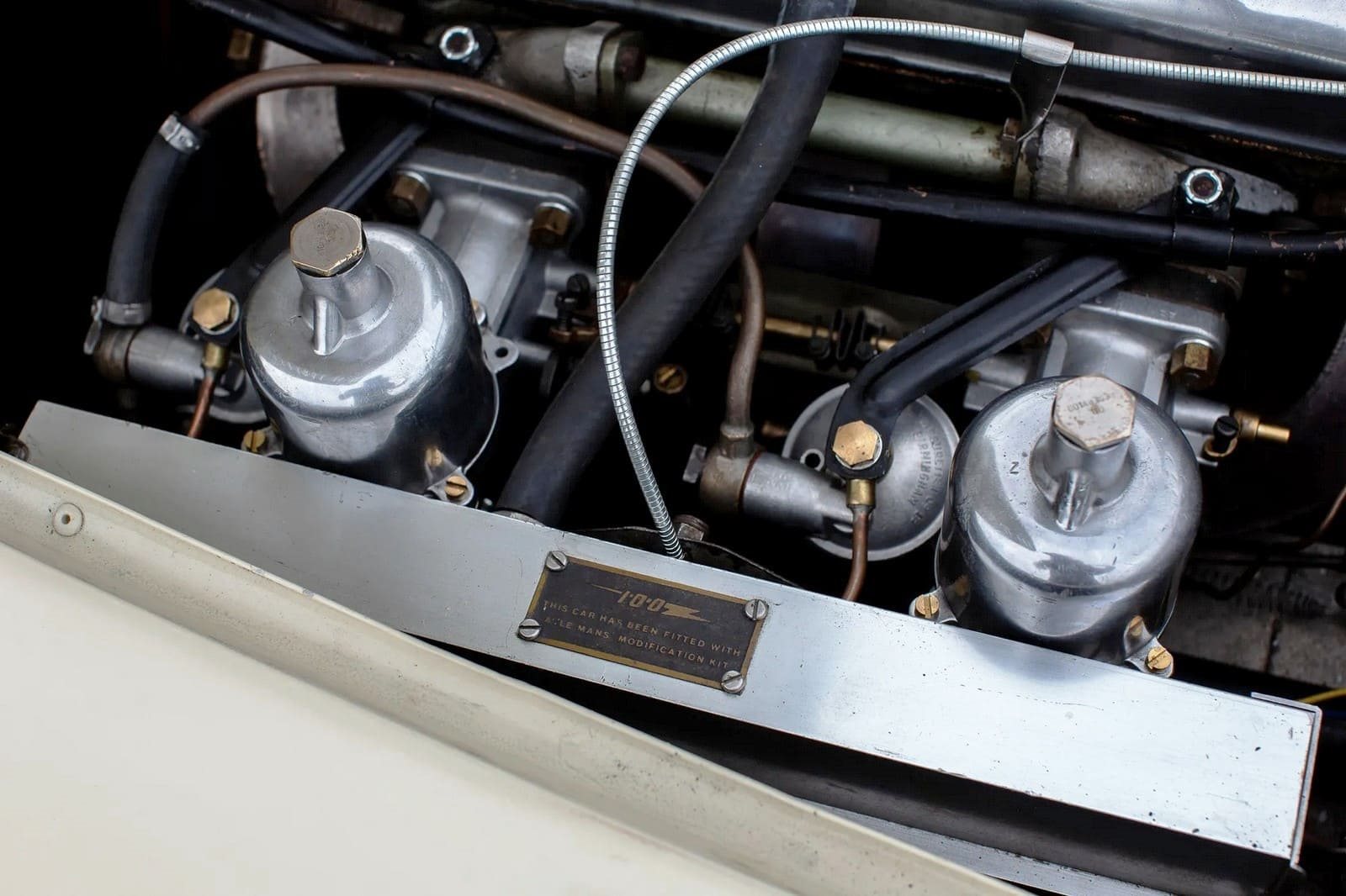 1956 - AUSTIN-HEALEY 100/M LE MANS ENGLISH WHITE-BLACK, foto 67