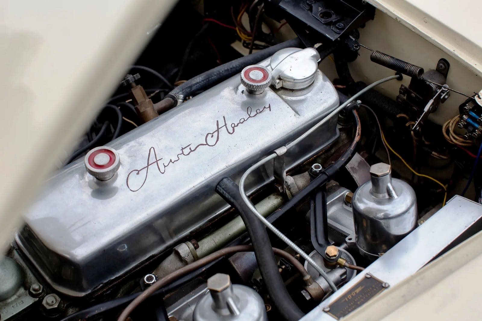 1956 - AUSTIN-HEALEY 100/M LE MANS ENGLISH WHITE-BLACK, foto 68