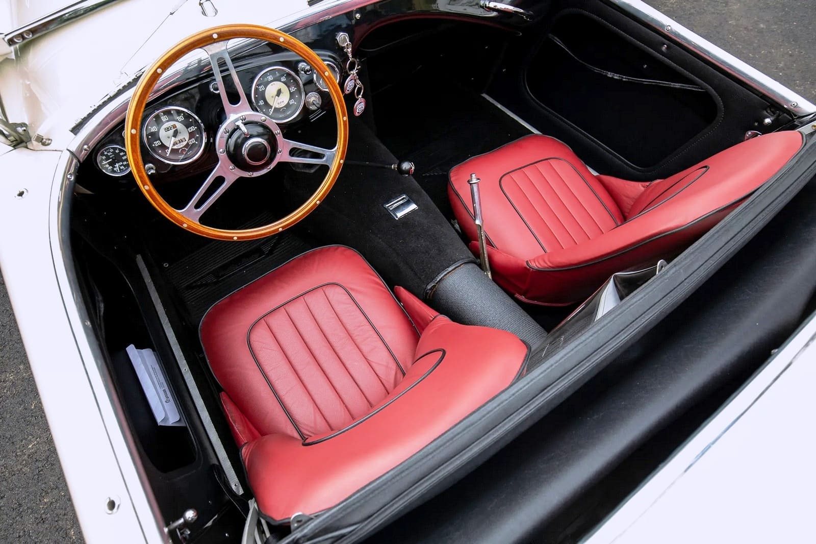 1956 - AUSTIN-HEALEY 100/M LE MANS ENGLISH WHITE-BLACK, foto 70