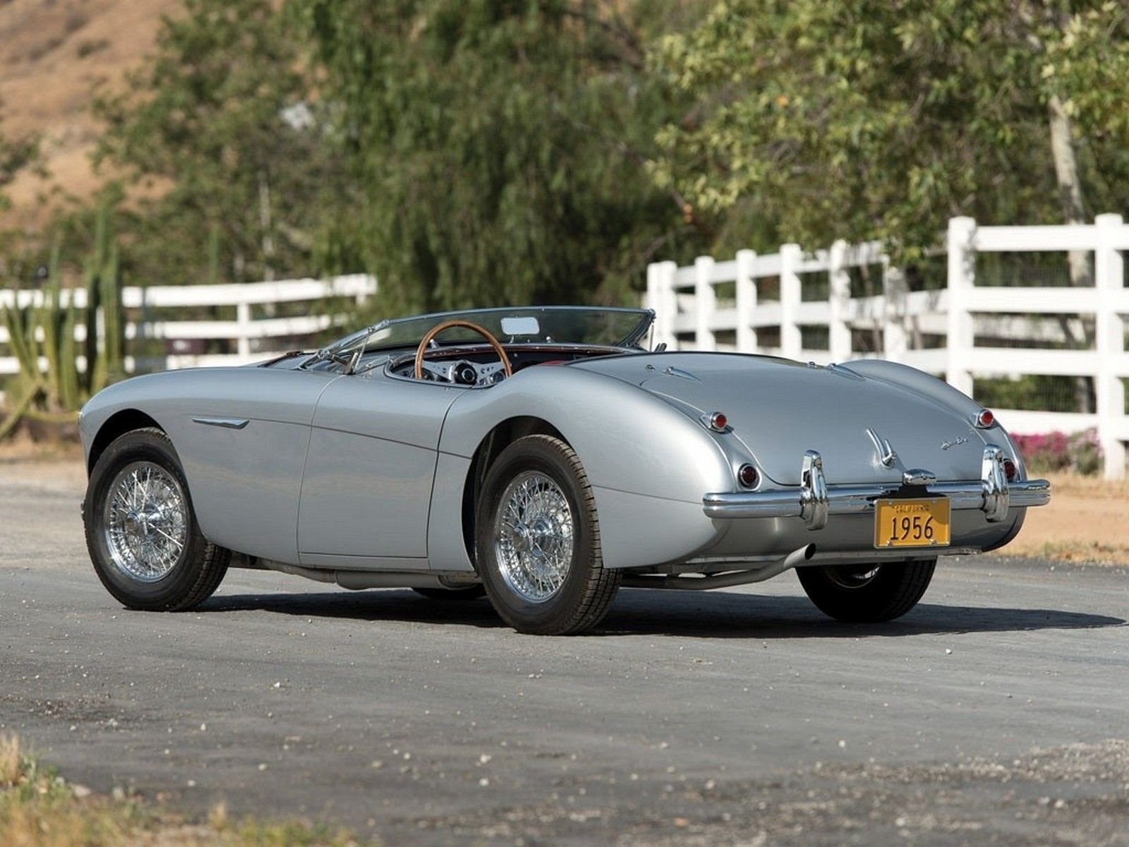 1956 - AUSTIN-HEALEY 100/M LE MANS SILVER, foto 2