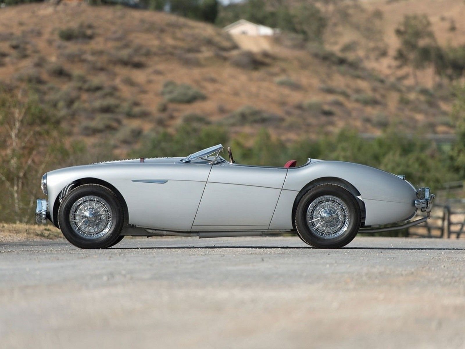 1956 - AUSTIN-HEALEY 100/M LE MANS SILVER, foto 3