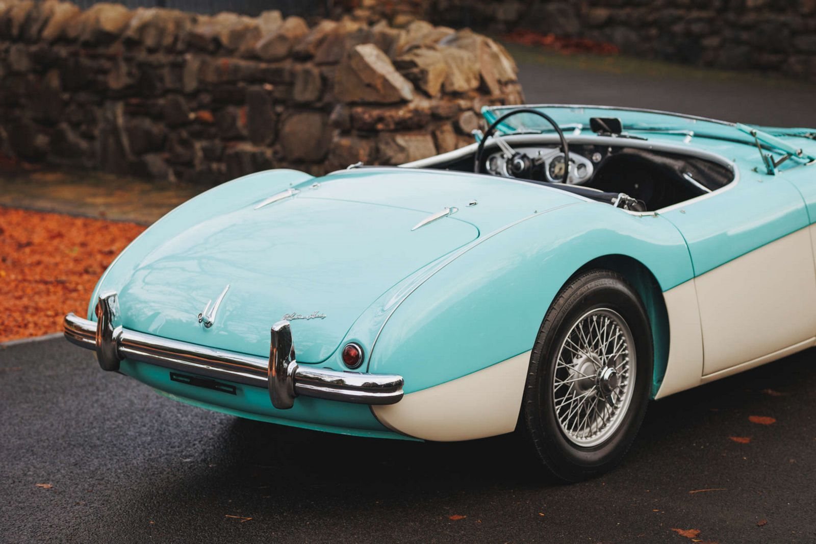 AUSTIN-HEALEY 100/M LE MANS WHITE-BLUE, foto 7