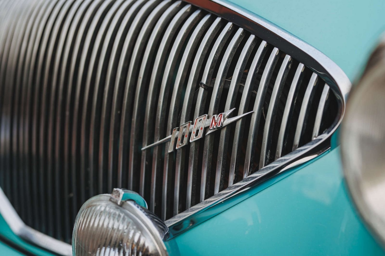 AUSTIN-HEALEY 100/M LE MANS WHITE-BLUE, foto 19