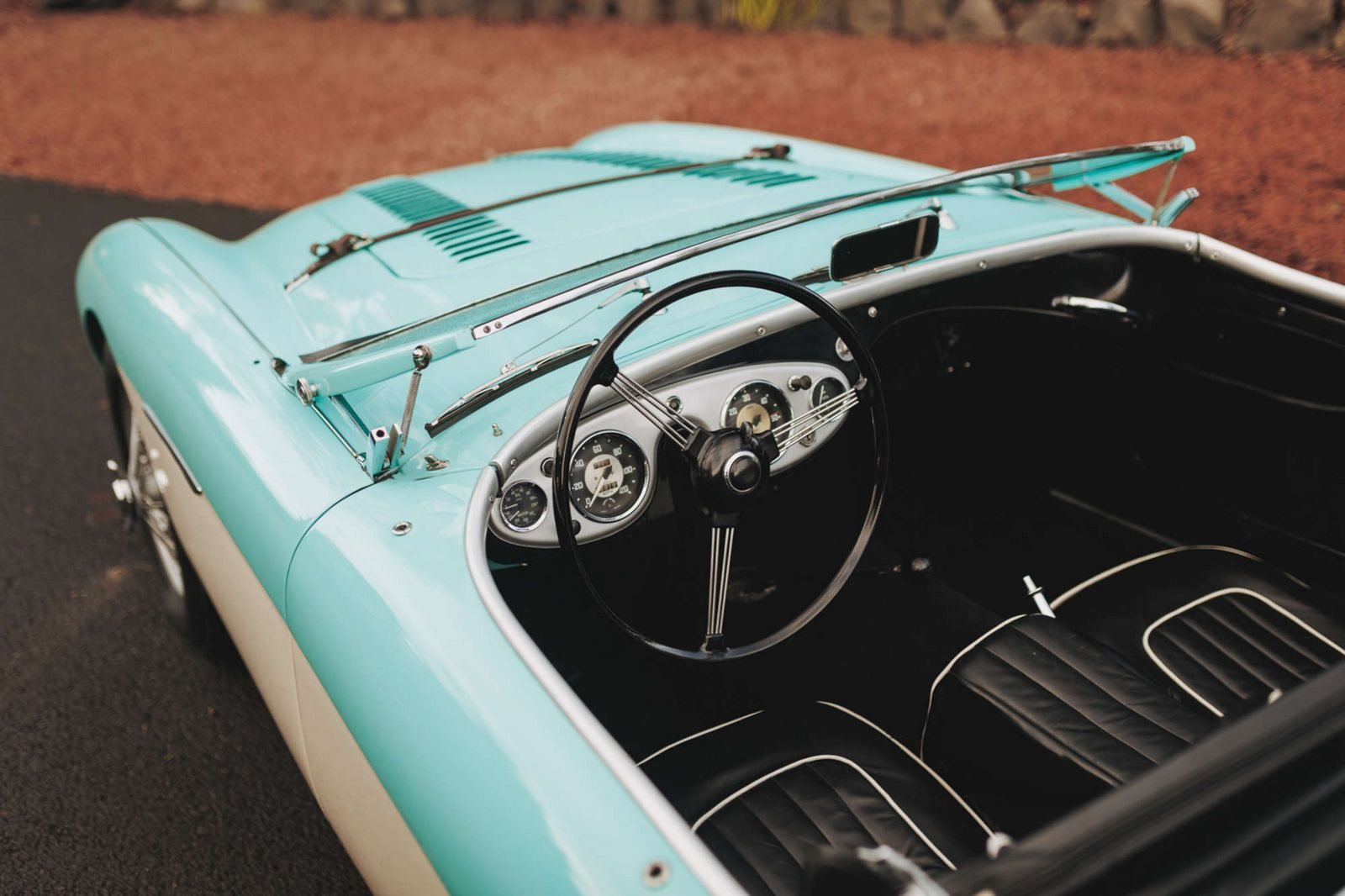 AUSTIN-HEALEY 100/M LE MANS WHITE-BLUE, foto 25