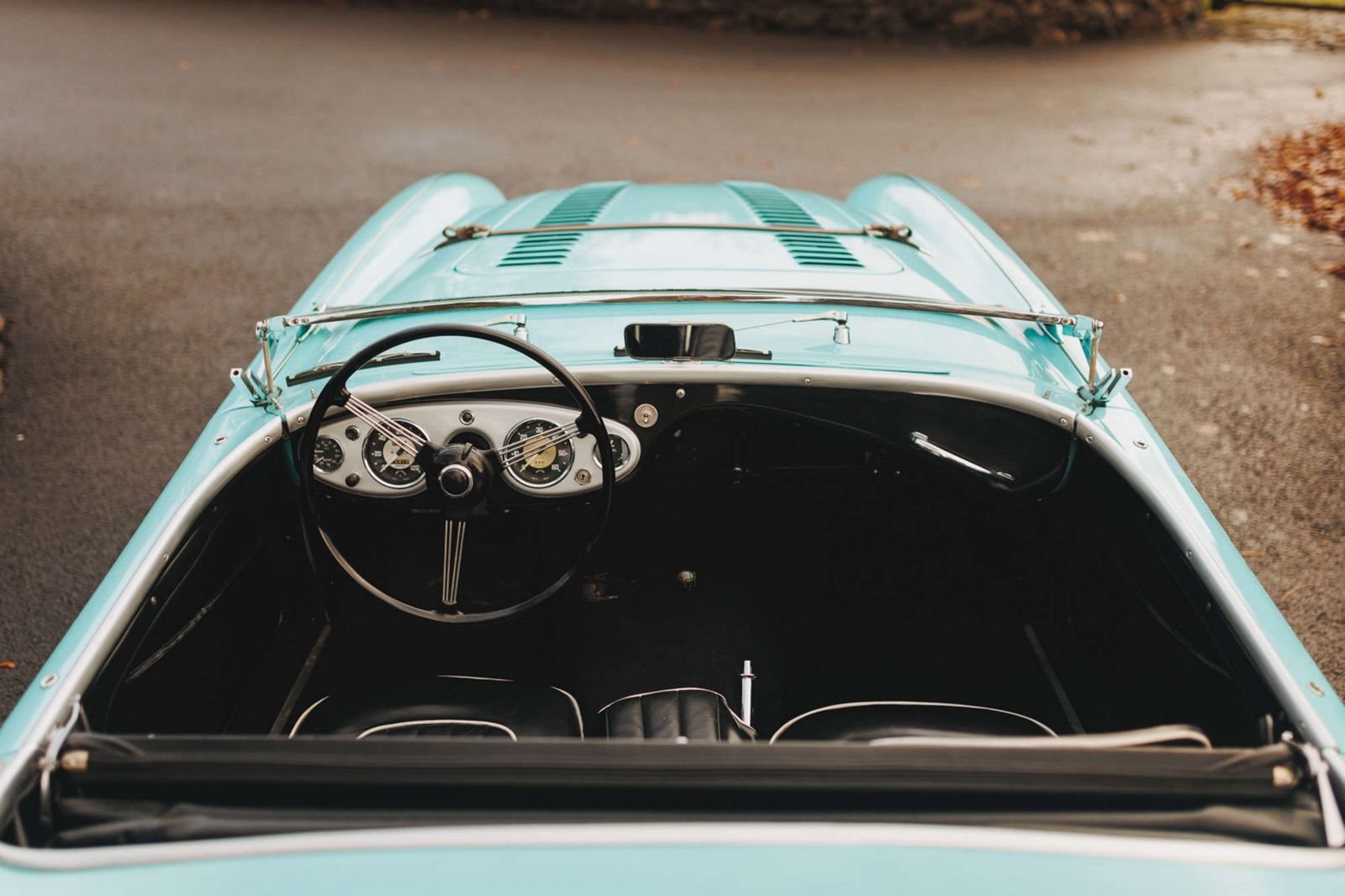 AUSTIN-HEALEY 100/M LE MANS WHITE-BLUE, foto 26