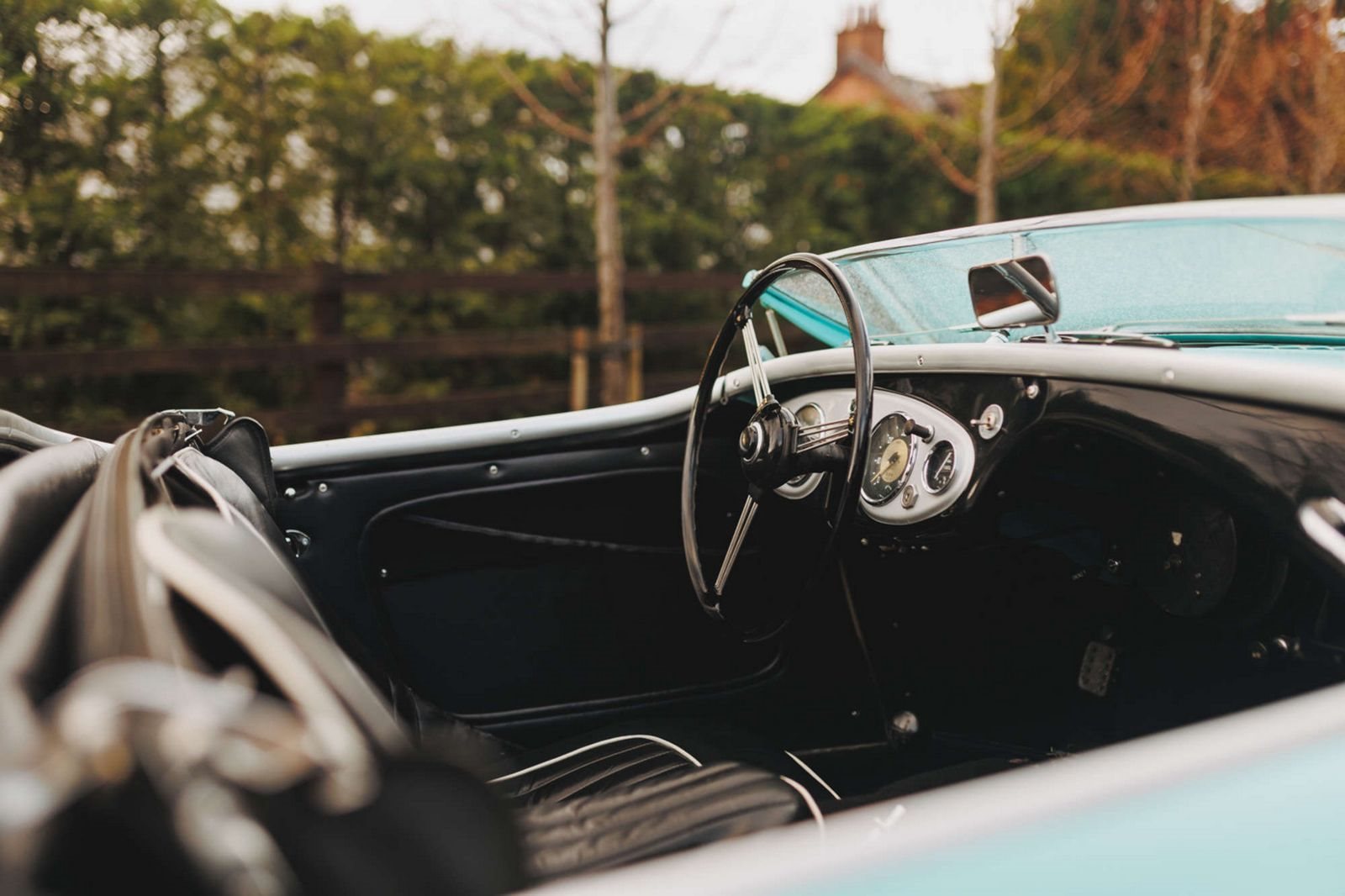 AUSTIN-HEALEY 100/M LE MANS WHITE-BLUE, foto 28