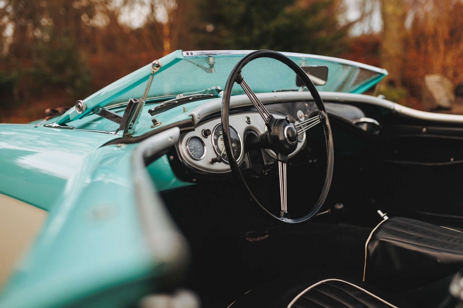 AUSTIN-HEALEY 100/M LE MANS WHITE-BLUE, foto 29