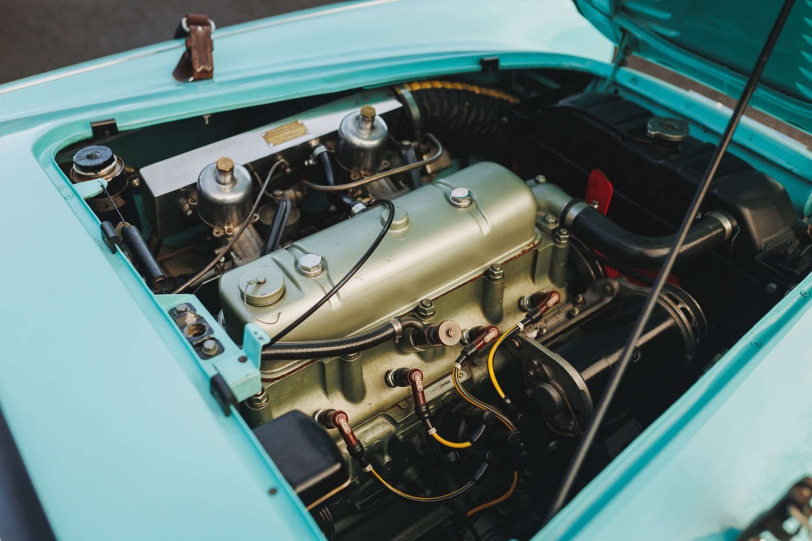AUSTIN-HEALEY 100/M LE MANS WHITE-BLUE, foto 35