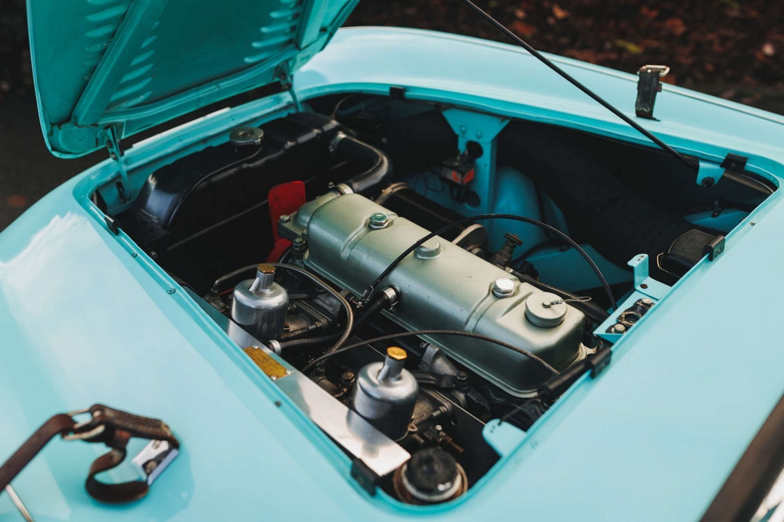 AUSTIN-HEALEY 100/M LE MANS WHITE-BLUE, foto 36