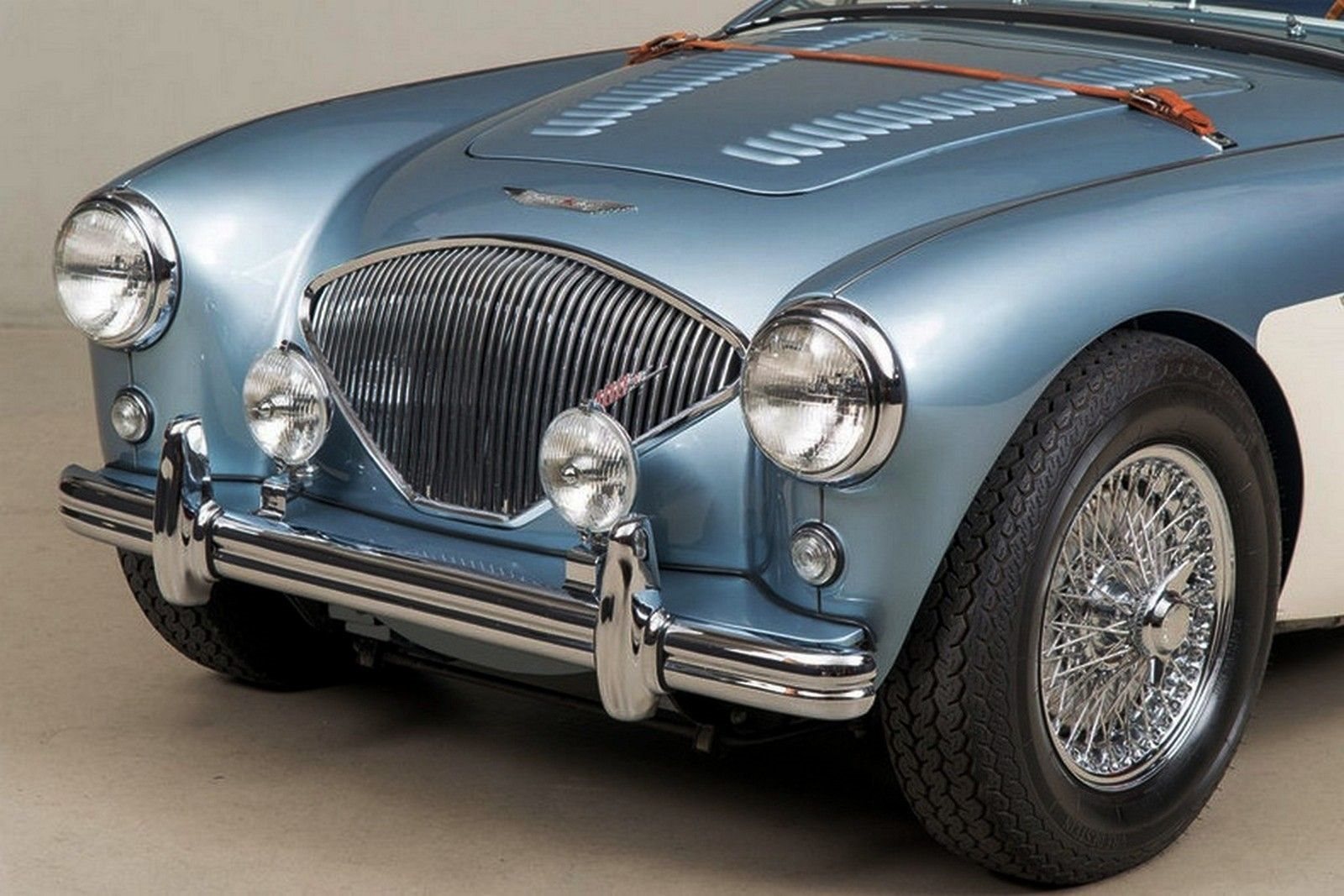 AUSTIN-HEALEY 100/M LE MANS WHITE-HEALEY BLUE, foto 40