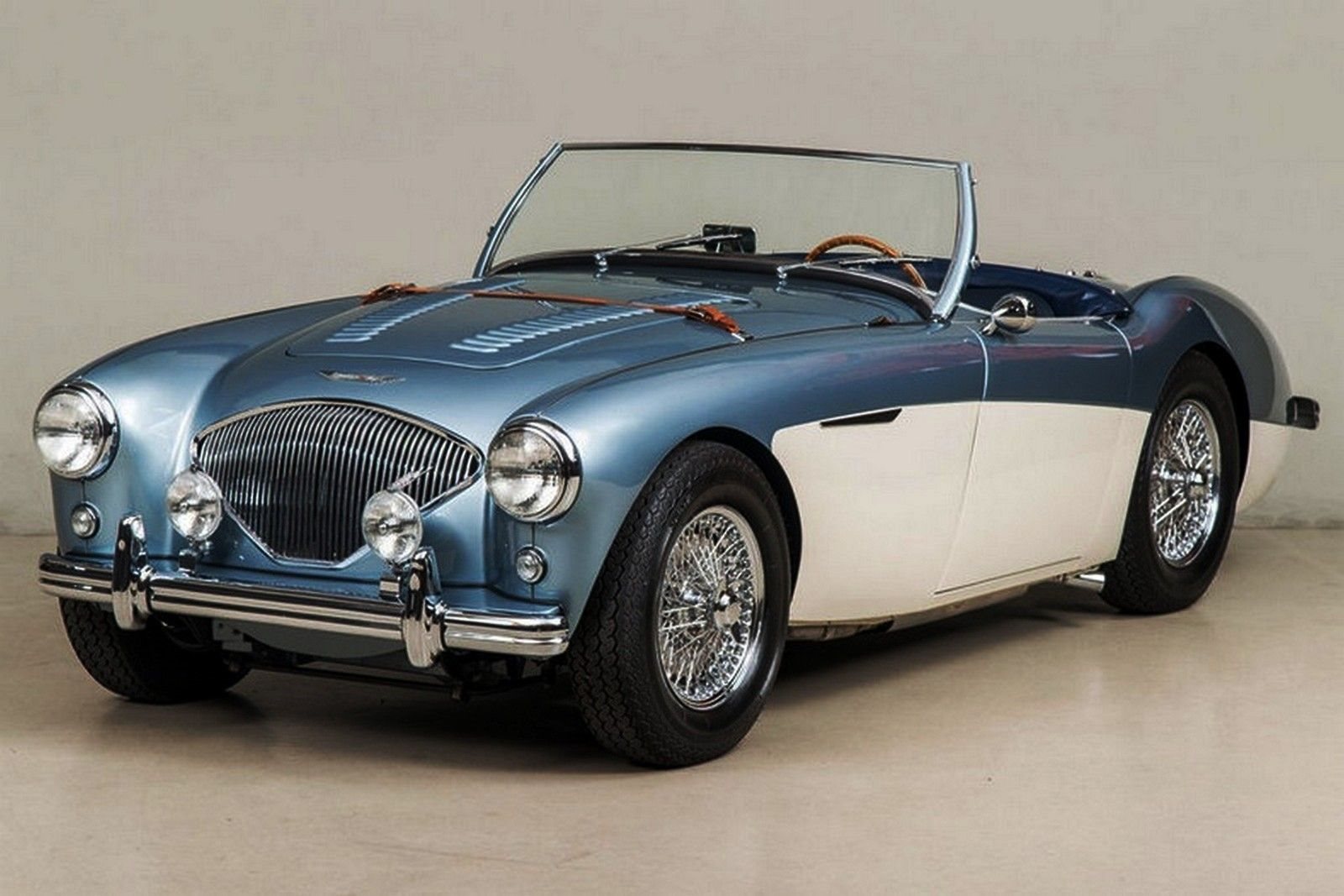 AUSTIN-HEALEY 100/M LE MANS WHITE-HEALEY BLUE, foto 50