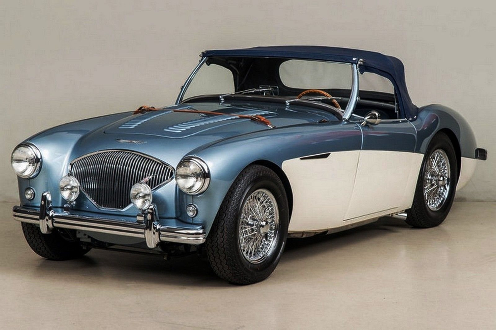 AUSTIN-HEALEY 100/M LE MANS WHITE-HEALEY BLUE, foto 56