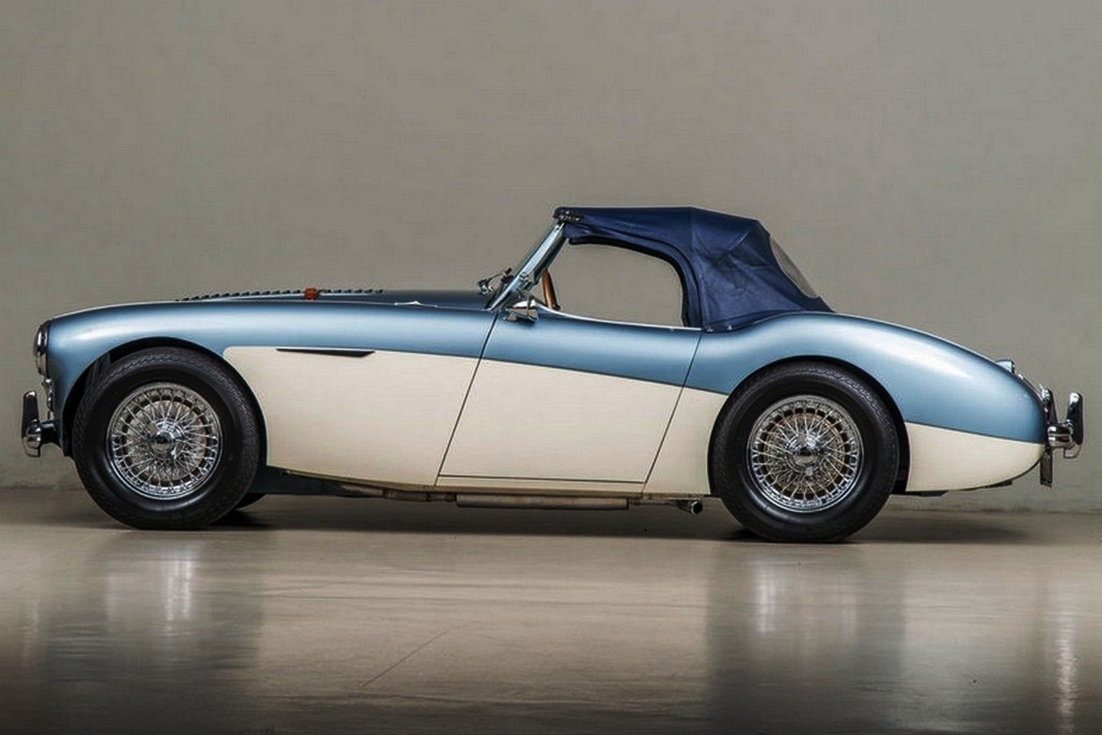 AUSTIN-HEALEY 100/M LE MANS WHITE-HEALEY BLUE, foto 57