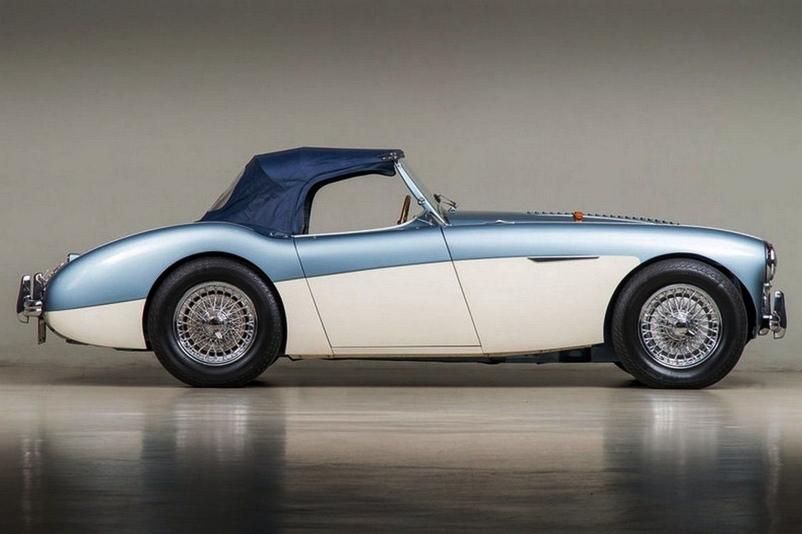 AUSTIN-HEALEY 100/M LE MANS WHITE-HEALEY BLUE, foto 58