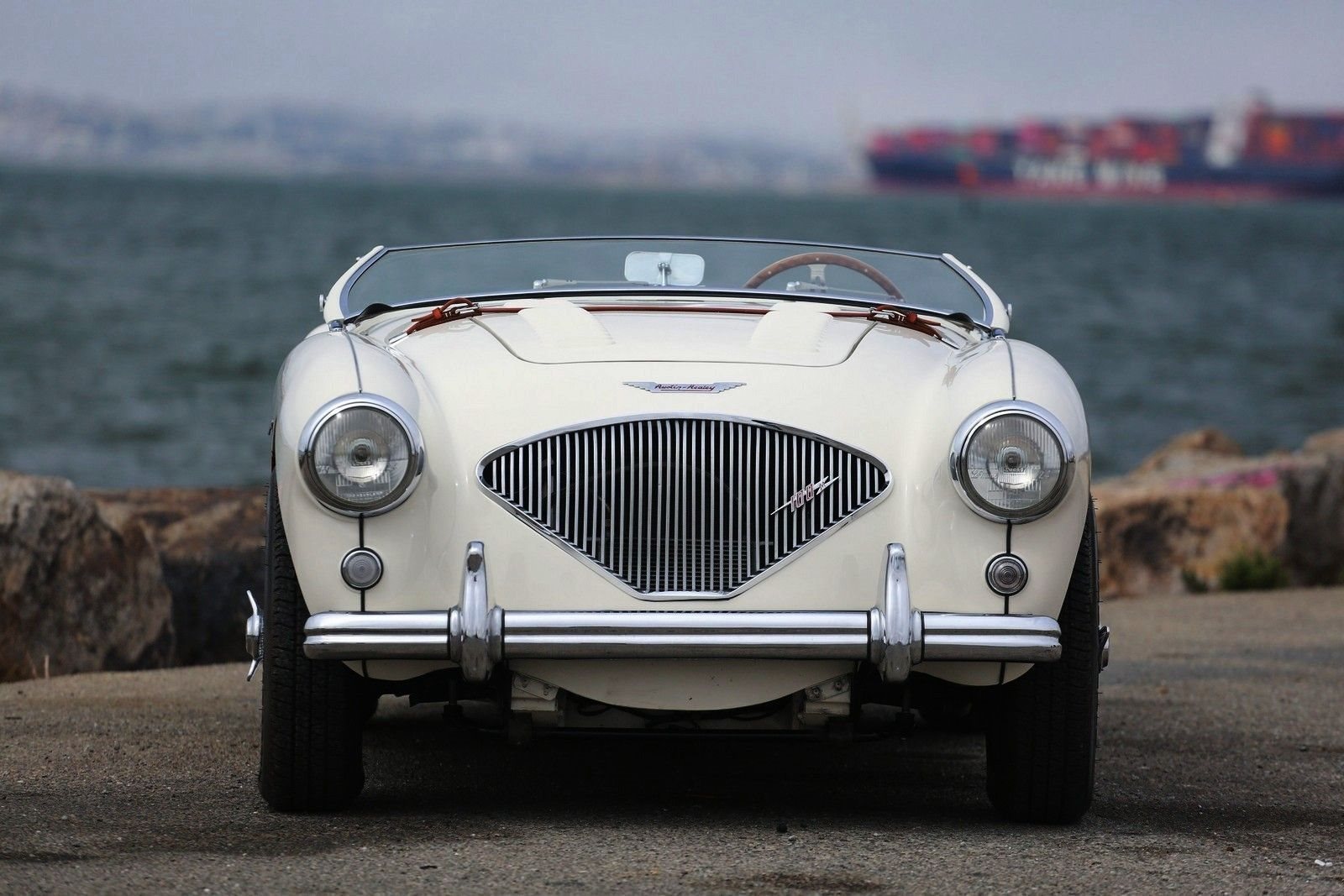 1956 - AUSTIN-HEALEY 100/M LE MANS WHITE-RED, foto 6