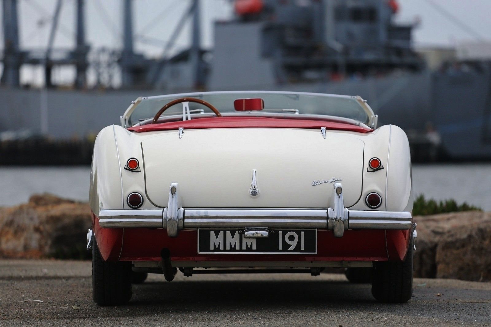 1956 - AUSTIN-HEALEY 100/M LE MANS WHITE-RED, foto 7