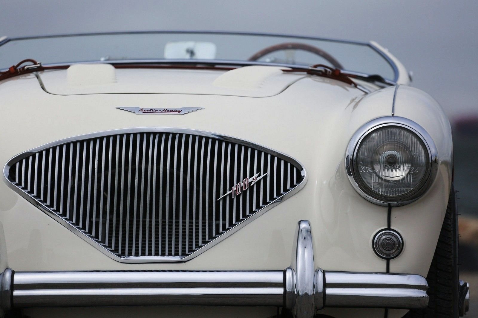 1956 - AUSTIN-HEALEY 100/M LE MANS WHITE-RED, foto 14