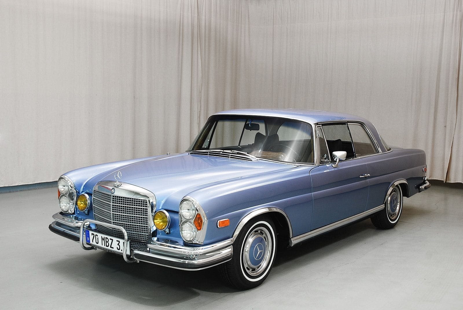 1970 - MERCEDES-BENZ 280 SE 3.5 COUPE MEDIUM BLUE METALLIC, foto 1