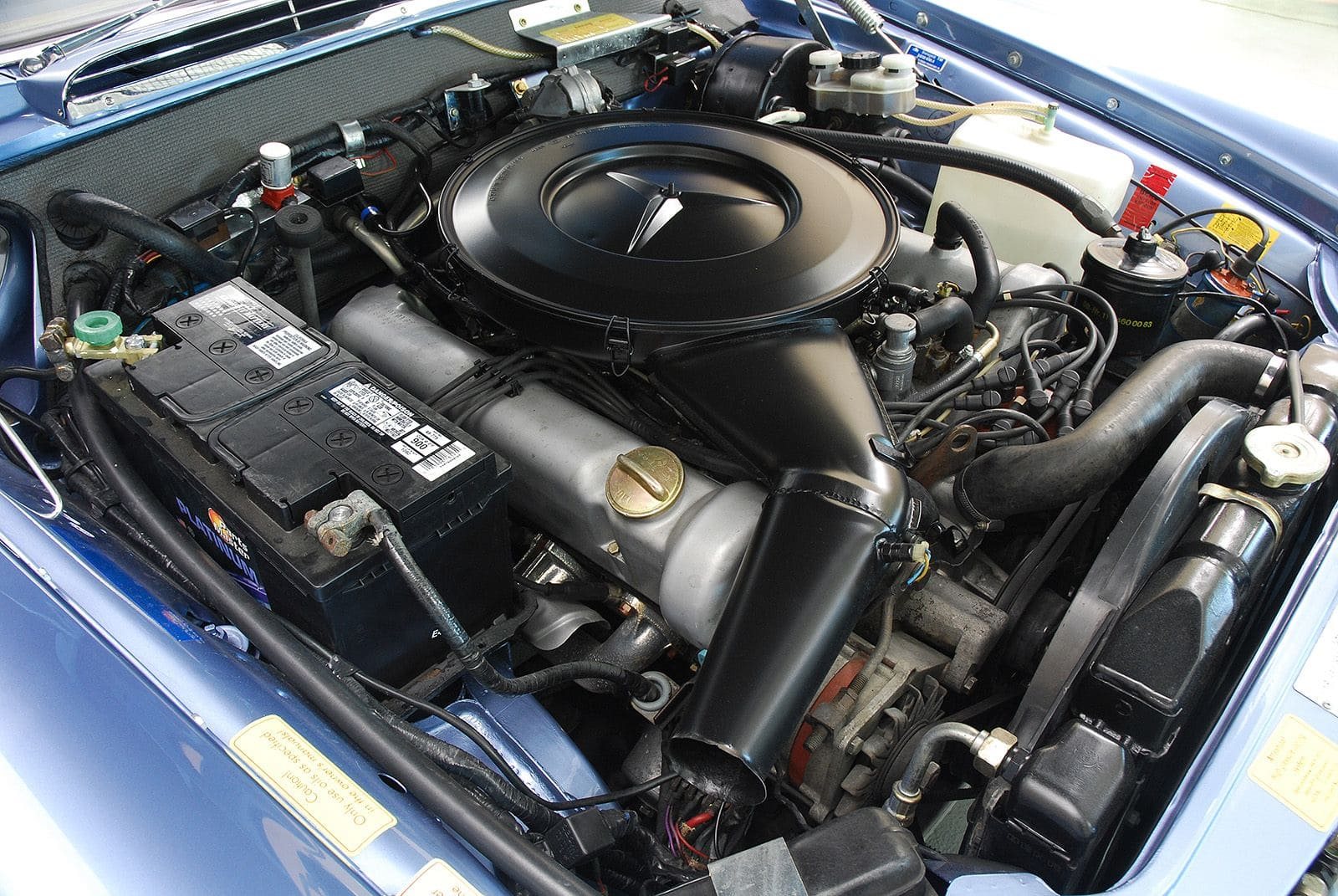 1970 - MERCEDES-BENZ 280 SE 3.5 COUPE MEDIUM BLUE METALLIC, foto 5