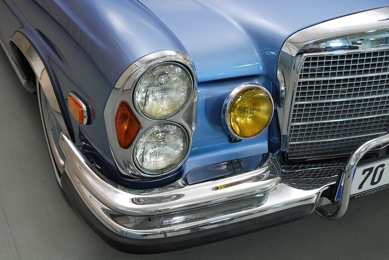 1970 - MERCEDES-BENZ 280 SE 3.5 COUPE MEDIUM BLUE METALLIC, foto 16