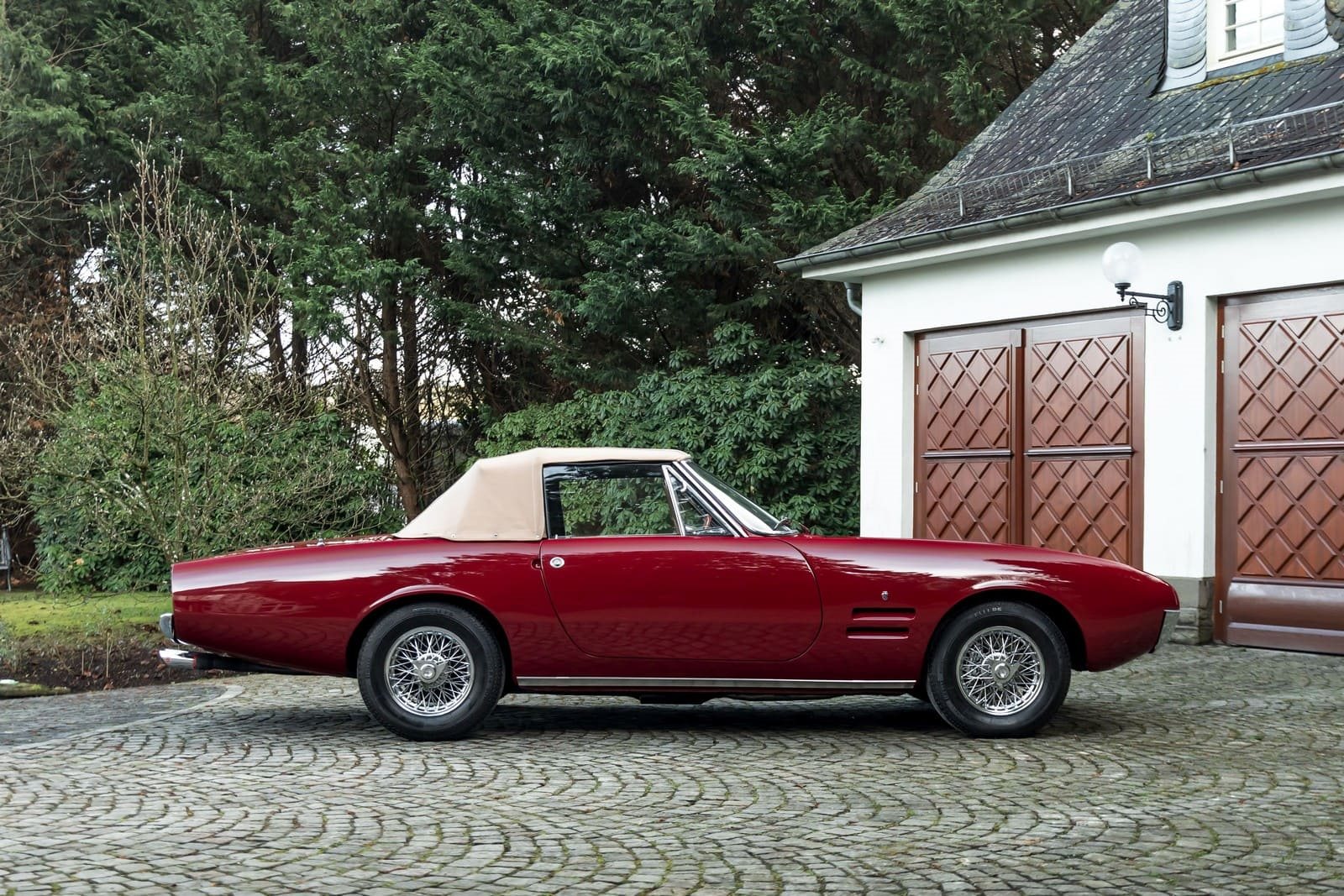 1967 - GHIA 450 SS BURGUNDY, foto 2