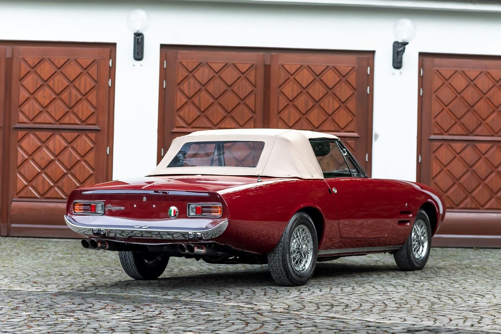1967 - GHIA 450 SS BURGUNDY, foto 3