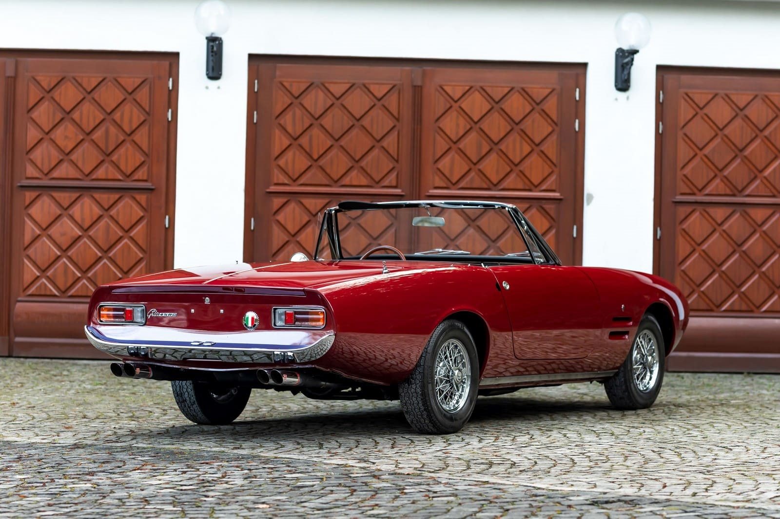 1967 - GHIA 450 SS BURGUNDY, foto 4