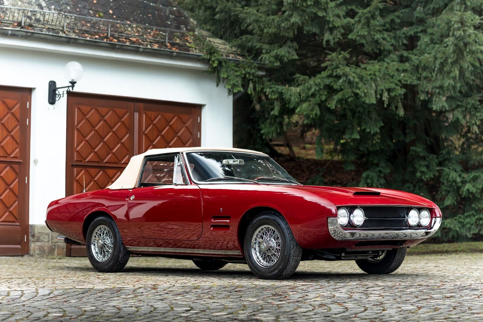 1967 - GHIA 450 SS BURGUNDY, foto 10