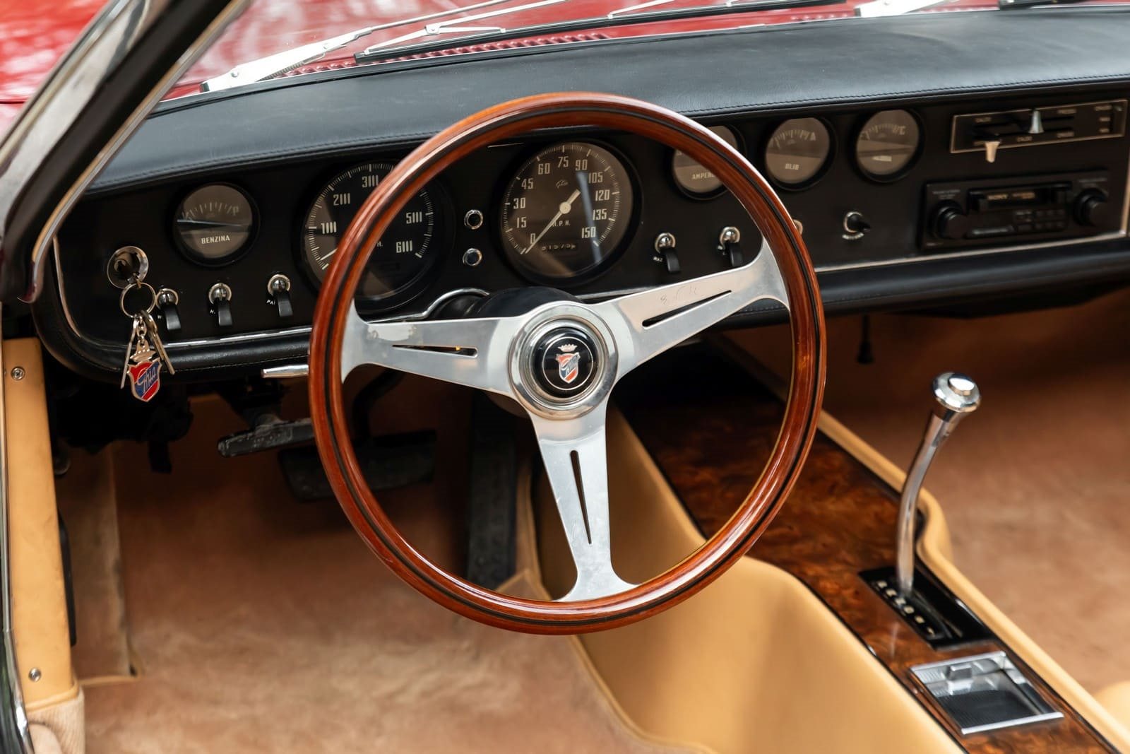 1967 - GHIA 450 SS BURGUNDY, foto 14