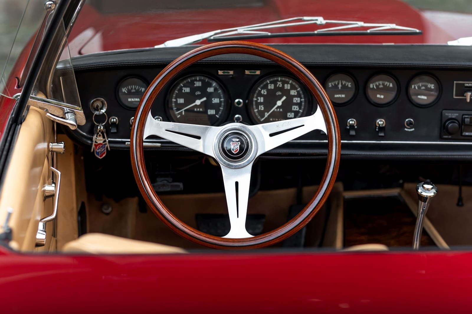 1967 - GHIA 450 SS BURGUNDY, foto 22